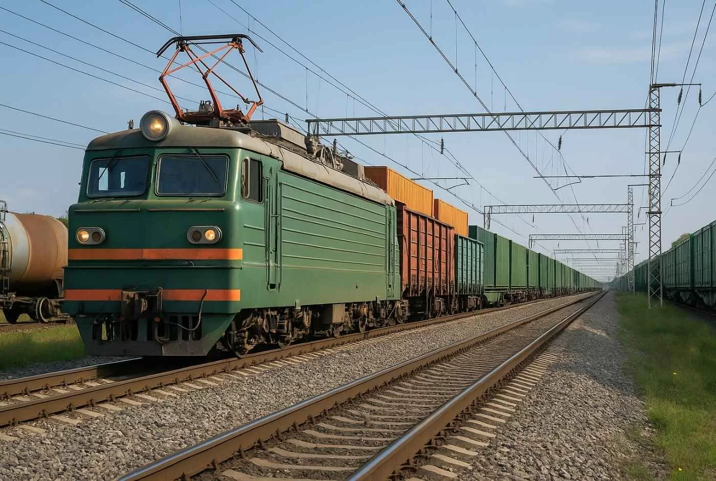demiryolu ile avrupa ve asya arasinda lojistik surecleri
