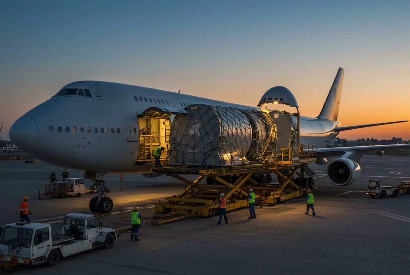 hava yolu tasimaciligi ile devasa proje kargo nasil tasinir