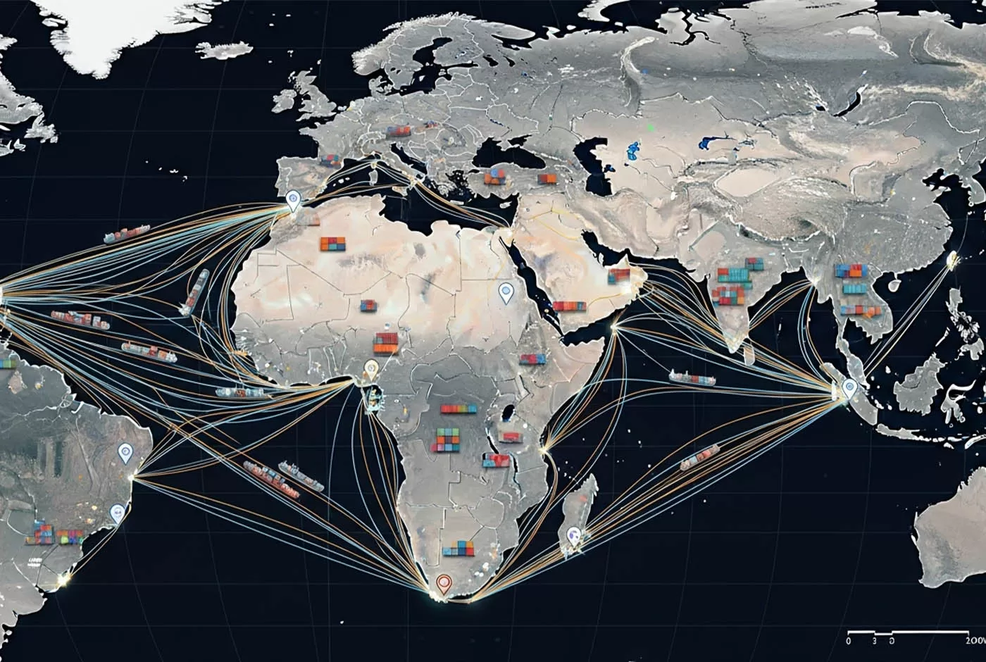uluslararasi lojistikte afrika deniz yolu konteyner tasimaciligi rotalari