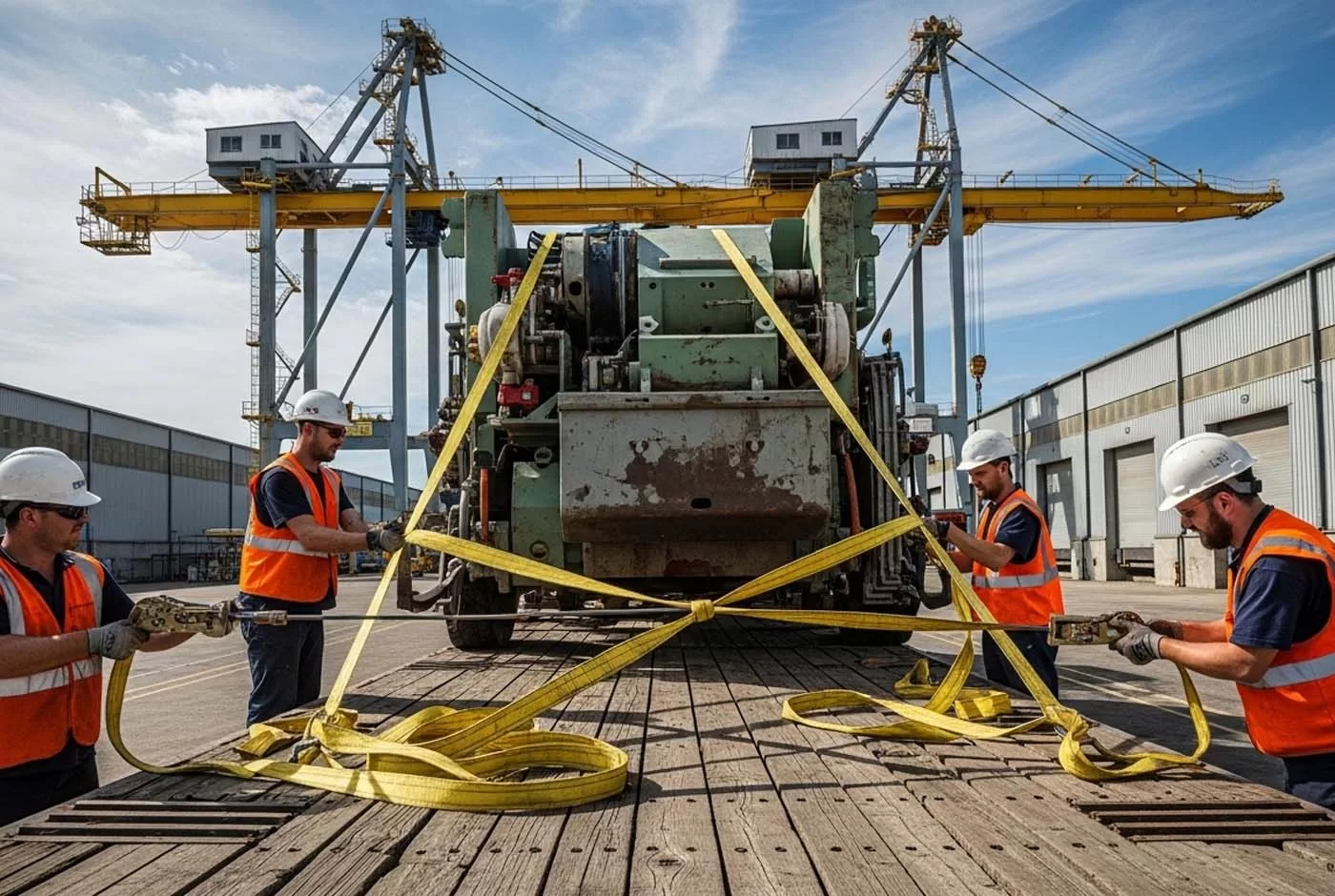 uluslararasi nakliye agir yuk tasimaciliginda spanzet sureci