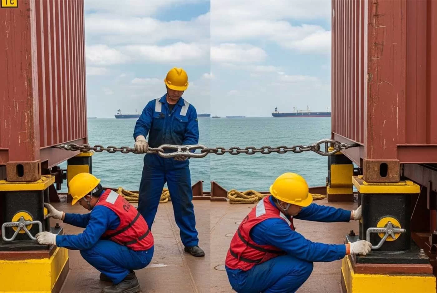 lashing sureci nedir deniz ve kara tasimaciliginda yuk guvenliginin temel adimlari