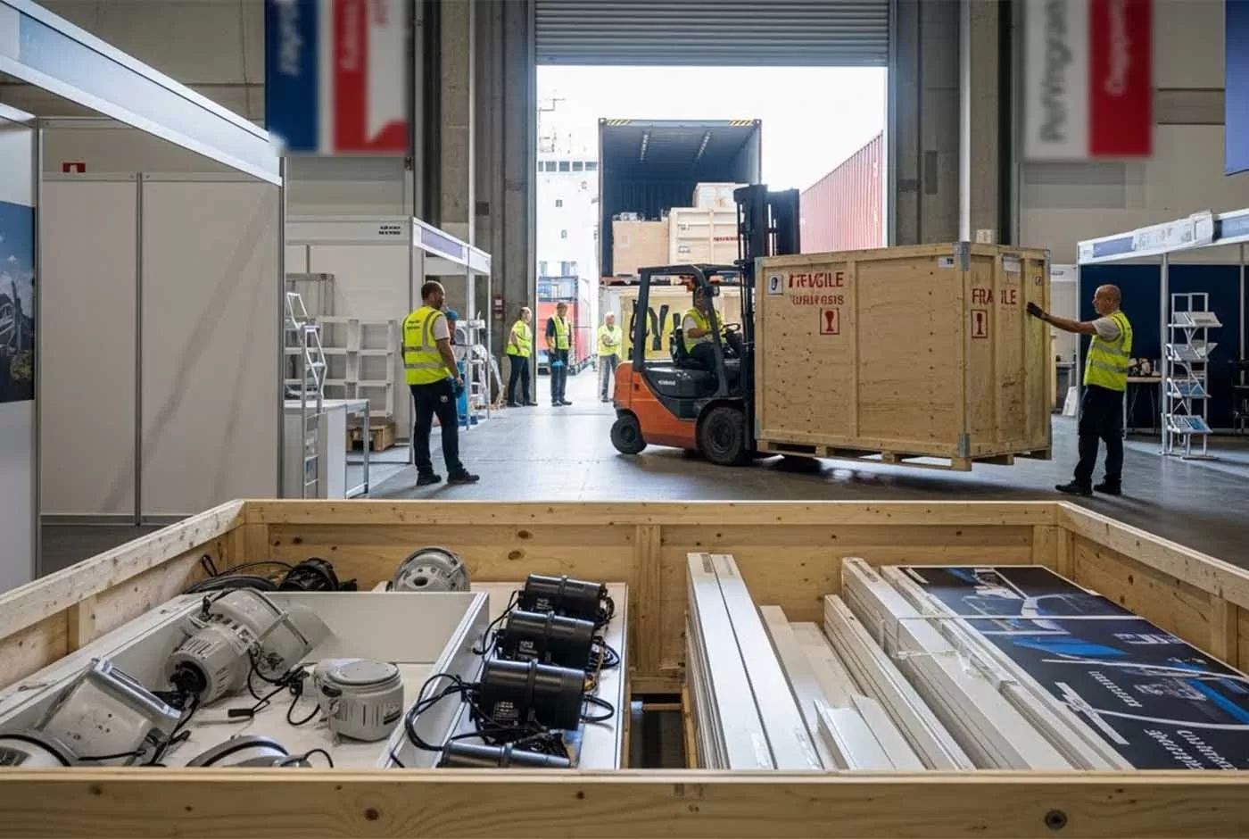 fuar lojistigi nedir fuar malzemelerinin uluslararasi nakliyesinde en iyi uygulamalar