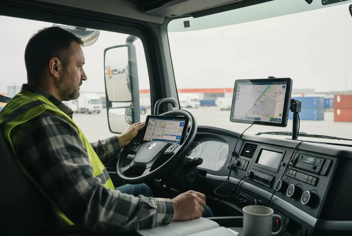 uzun mesafe karayolu konteyner tasimaciliginda operasyon yonetimi ve surucu guvenligi